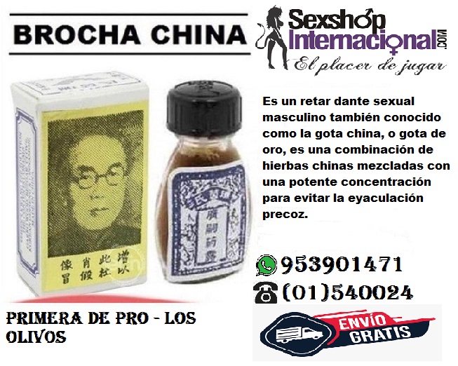 BROCHA CHINA - RETARDANTE LLEVALO AHORA 